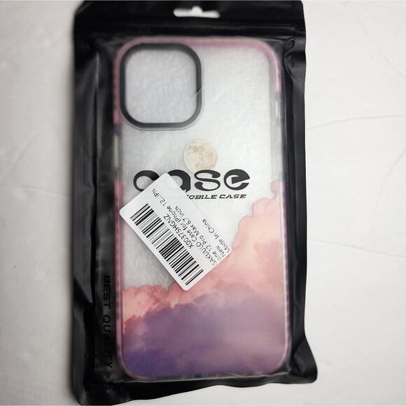 IPhone 12 Pro Max Phone Case Cover New in Package 23 Orange Purple Lavender - Picture 7 of 7